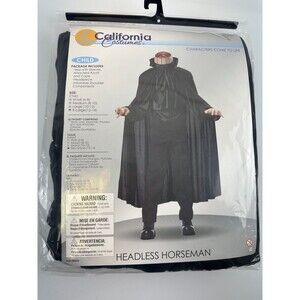 California Costumes Headless Horseman Child Costume Vest Cape Headpiece XL 12-14